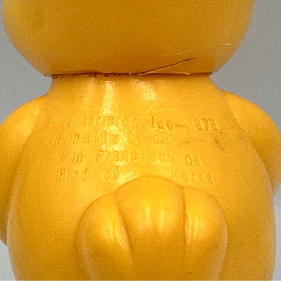 1976 Warner Brothers Tweety Bird Bank Vintage Dakin Made in Korea 6" Plastic - Picture 8 of 12